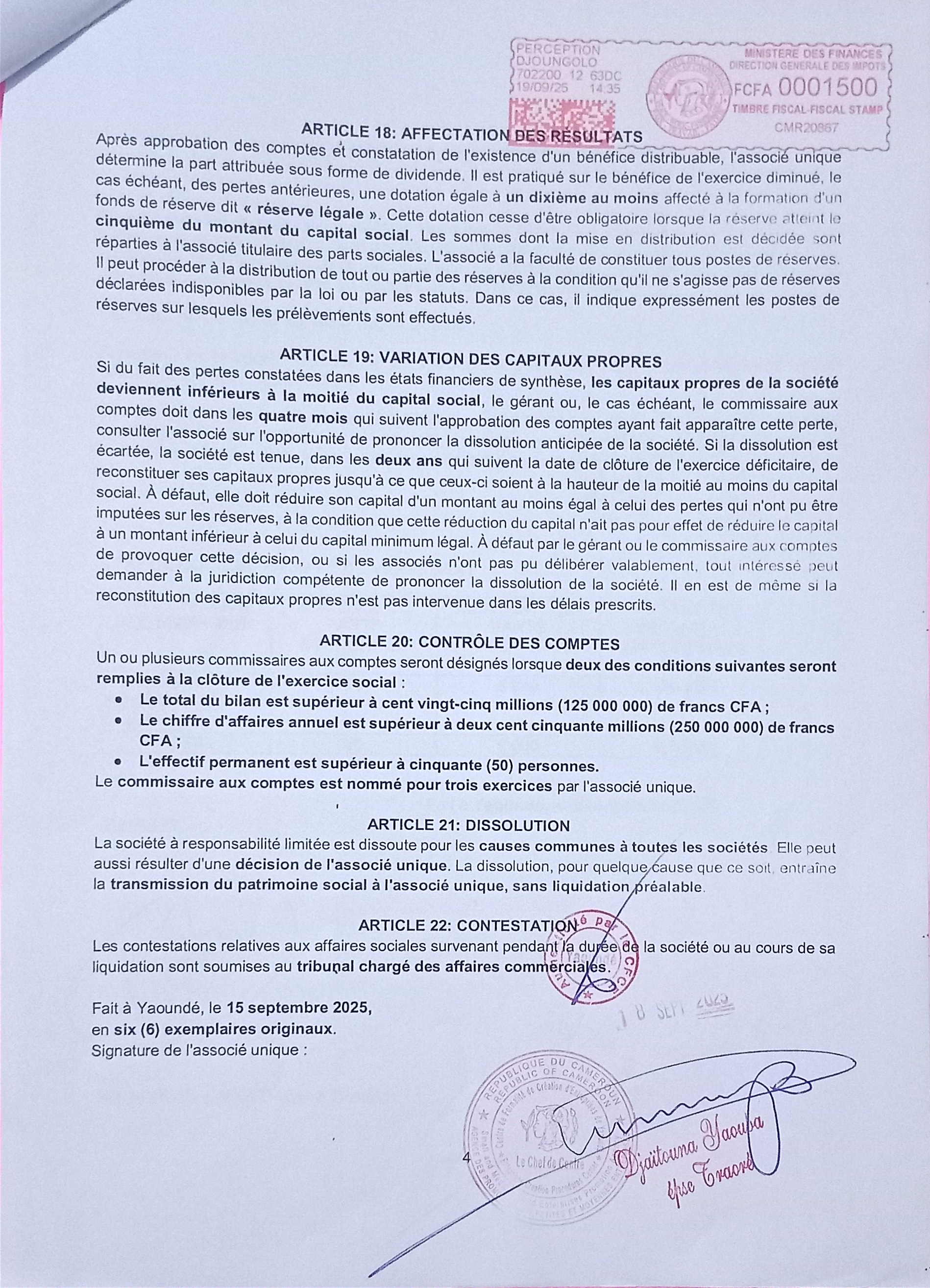 Licence d'exploitation